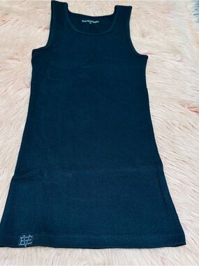 Men's Black Ribbed Tank Top by - Sleek Everyday Essential